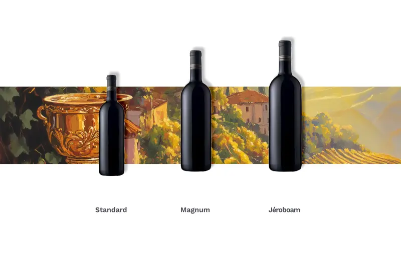 Quali sono i formati delle bottiglie di vino?
